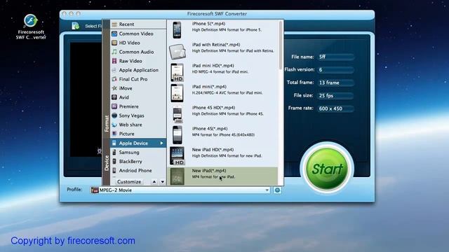 How to convert SWF to iPad via SWF to iPad Converter смотреть онлайн