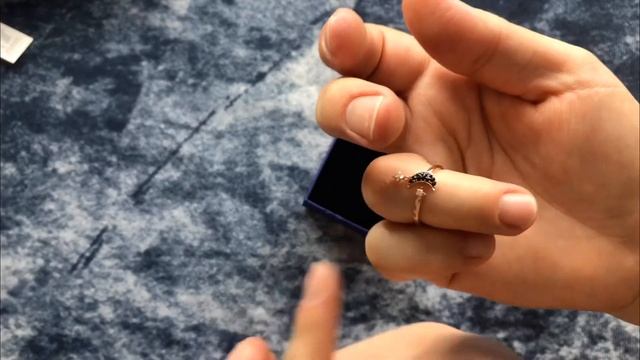 REVIEW: Swarovski Women's Symbolic Moon and Star Motif Ring смотреть онлайн