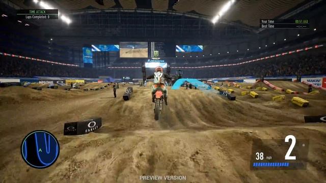 EVERY TRACK in Monster Energy Supercross 3 смотреть онлайн