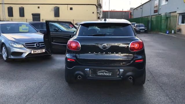 2013 black MINI Paceman 1.6 Cooper S 3dr смотреть онлайн