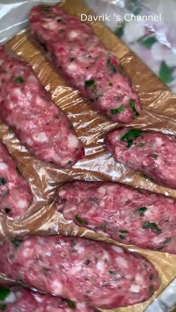 Люля Кебаб в Домашних Условиях / Lula Kebab at Home #food #shorts смотреть онлайн