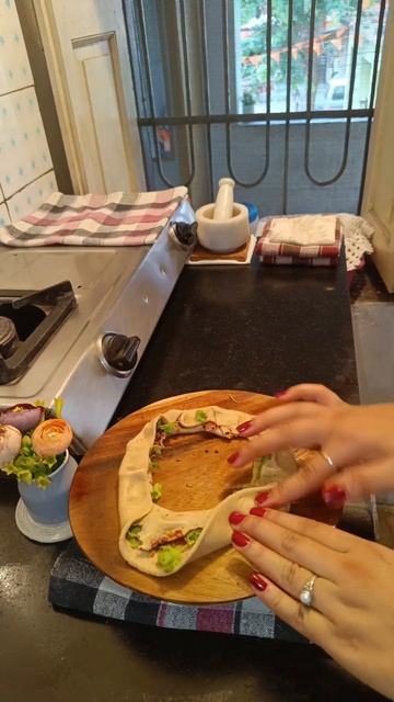 Sumac Powder Paratha | Iranian Powder #youtubeshorts #Paratha