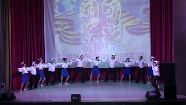 Народный танцевальный коллектив "Красивомечье" - "Матросский танец" смотреть онлайн