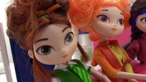 Куклы Сказочный патруль играют в жмурки. Игры для девочек