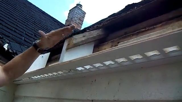 Rebuilding Overhangs Fascia Board, Wood Shake