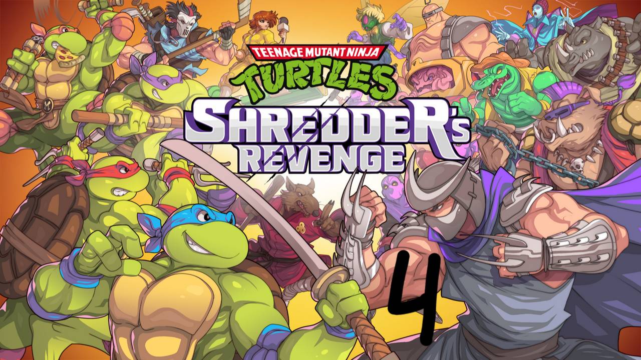 Прохождение Teenage Mutant Ninja Turtles: Shredder's Revenge #4 (Замес в зоопарке)