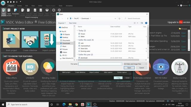 4 ways to start editing in VSDC Free Video Editor смотреть онлайн