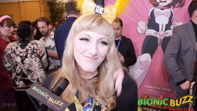 Tara-Nicole Azarian Interview at My Hero Academia: Heroes Rising LA Premiere смотреть онлайн