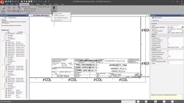 SOLIDWORKS Electrical Implementation 7 of 19: Understanding Title Blocks смотреть онлайн