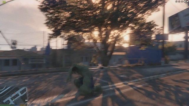 GTA V - The HULK enemy - HULK script mod by JulioNIB смотреть онлайн