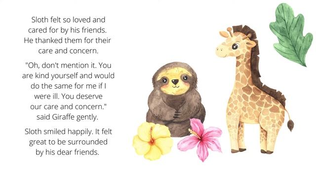 The Leopard and The Sloth - A Story for Children смотреть онлайн