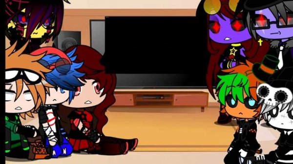 FNF React to Corruption: Part 2- How it All Started... (premiere version)