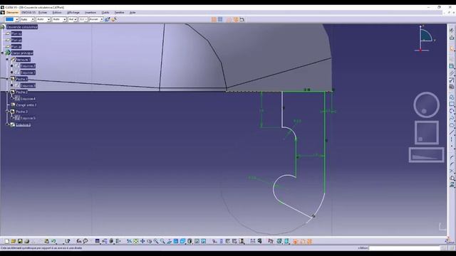 CATIA TUTO PART DESIGN - 08 Couvercle Calculatrice смотреть онлайн