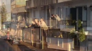 «Bella Ciao» - Balcony Saxophone 🙏🇮🇹❤️  🎥 Daniele Vitale Sax