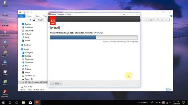 Hướng dẫn cài đặt Adobe After Effects CC 2015 - installation Adobe After Effects CC 2015 смотреть онлайн