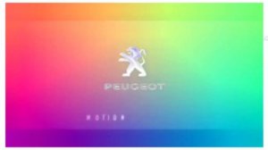 peugeot logo effects in old school