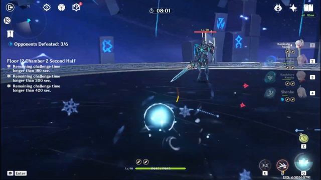 New 3.5 Spiral Abyss Floor 12 ft. C0 Mono Pyro Klee & C0 Ayaka [Genshin Impact] смотреть онлайн