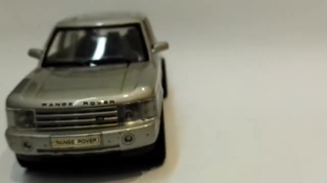 Welly 1:24 Land Rover / Range Rover diecast model смотреть онлайн