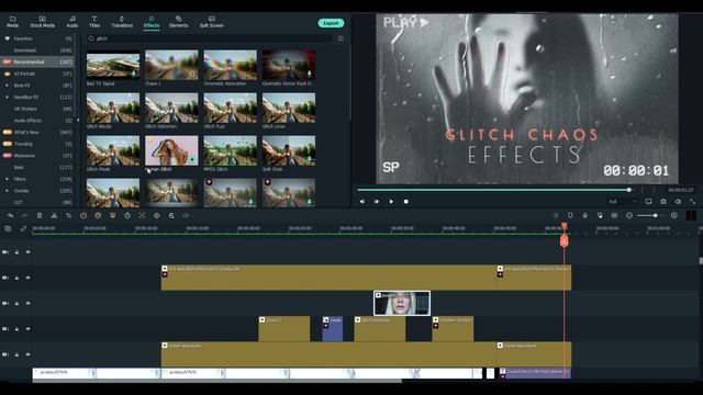 GLITCH & CHAOS | ALL NEW 2022 Wondershare Filmora 11