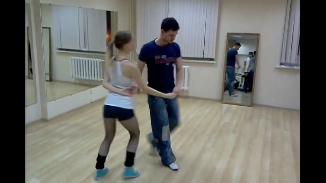 Salsa lesson: Enchufla y Gancho y Sacala смотреть онлайн