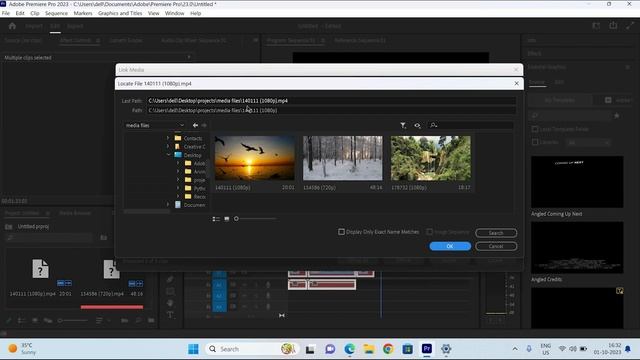 Media Offline Error in Premiere Pro, Media offline in Premiere Pro смотреть онлайн