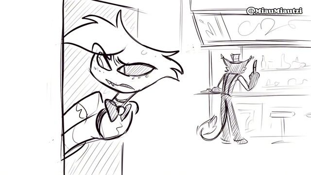 Cursed Cat Alastor || Animatic смотреть онлайн