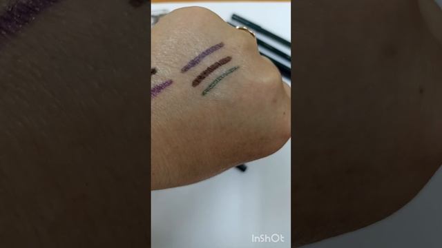 Свотчи карандашей Кохль-Халяль Фаберлик