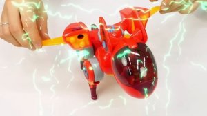 Видео про игры - Команда Петроникс и Доктор Ой спасают гепарда! Больничка для игрушек из мультиков