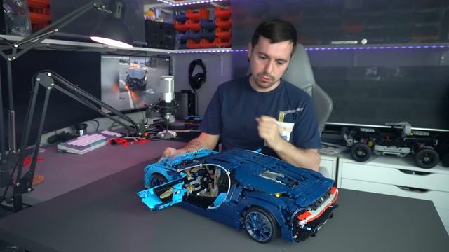 LEGO Technic - 42083 Bugatti Chiron обзор смотреть онлайн