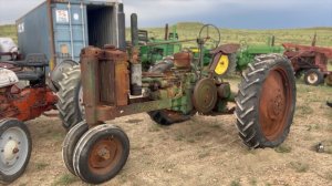 Парень нашел трактор Джон Дир 1939 года. Заведется ли?!