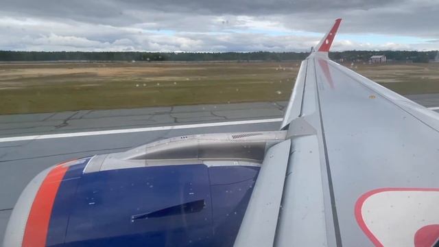 Взлет нового А320neo Аэрофлота в Москву смотреть онлайн