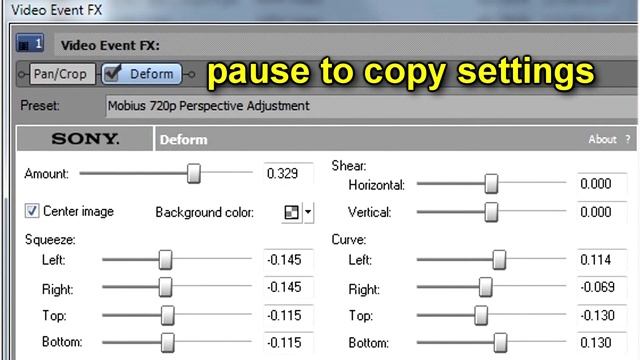 Mobius Fisheye Correction using Sony Vegas Pro смотреть онлайн