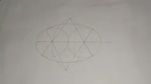 Как построить эллипс овал с помощью циркуля  и линейки