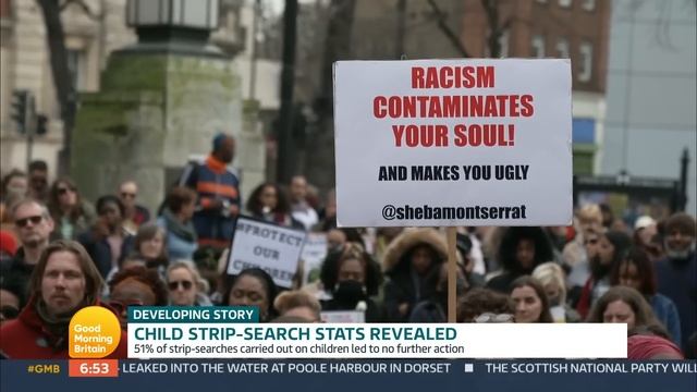 Child Strip-Search Stats Show Black Children More Likely To Be Subjected | Good Morning Britain
