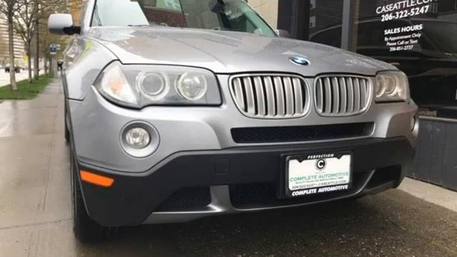 2007 BMW X3 3.0si All Wheel Drive Premium Package Heated Used Cars - Seattle,Washington - 2017-04- смотреть онлайн