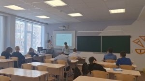 Урок математики в 6 Г классе (учитель Козлова В.Н.)