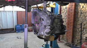 Замена АКПП на Mazda 3  2,3  Мазда 3  2005 года 2часть