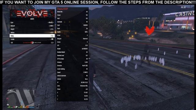 GTA 5 Online: **FREE** MONEY DROPS IN A PRIVATE MODDED LOBBY - JOIN NOW!!! (PC) смотреть онлайн