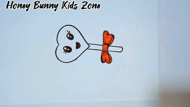 How to Draw Easy Cute Lollipops - Step by Step for Kids. смотреть онлайн