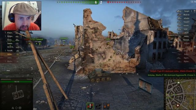 World of Tanks Elite Tank Tetrarch Russia Gameplay смотреть онлайн