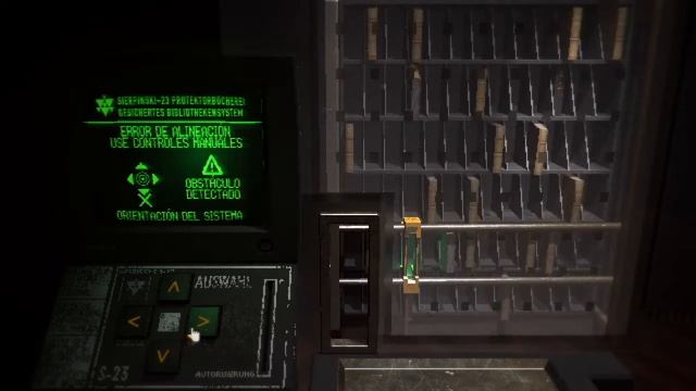 SIGNALIS-puzzle De La  Computadora De La Biblioteca