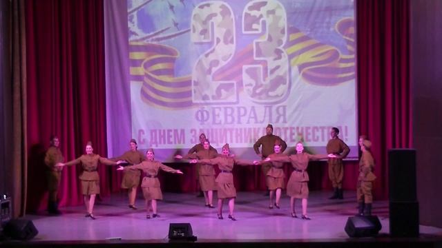 Народный танцевальный коллектив "Красивомечье" - "Солдатский танец" смотреть онлайн