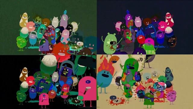 dumb ways to die formas tontas multicolor normal & reversed смотреть онлайн