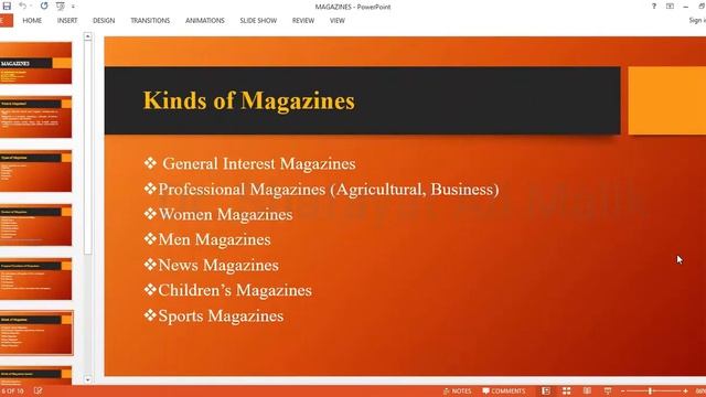 Types of Magazine | Magazine смотреть онлайн