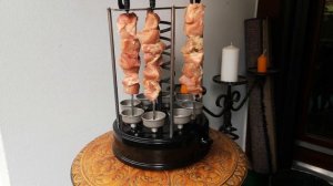 Шашлык , правильно приготовленный на электрошашлычнице в домашних условиях !