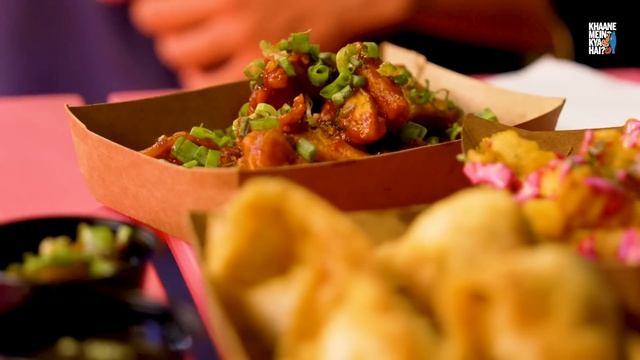 Fancy Food On Mumbai’s Street | Crinkle Fries With Pink Mayo | Lamb Burger | Cheese Onion Wonton