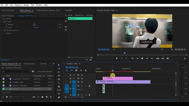 Instagram Tag on Video Tutorial - Adobe Premiere Pro 2017 смотреть онлайн