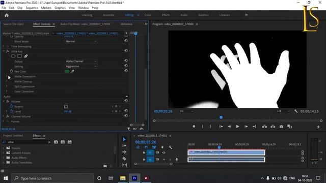How To Use Ultra Key Effect For Keying in Premiere Pro | Ultra Key Effect | lunatic sunspot смотреть онлайн
