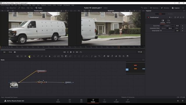 DaVinci Resolve FUSION /// Урок 4 // Часть 2 / Рисование с помощью инструмента CLONE смотреть онлайн