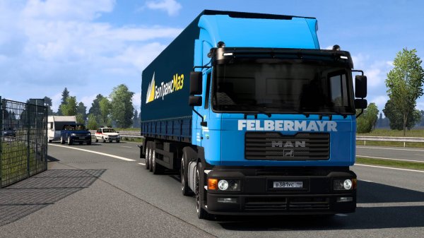 235 / ETS 2 1.53 / Русская сборка / "MAN F2000" / Взял груз на Киров.